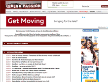 Tablet Screenshot of cinemapassion.com